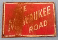 (image for) Tin Sign The Milwaukee Road