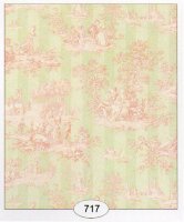 (image for) Light Toile Stripe 717