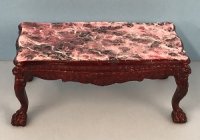 (image for) Coffee Table w/ Faux Marble Top