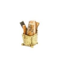 (image for) Rams Head Log Bucket by Brooke Tucker