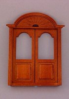 (image for) 1/24th Newport Exterior Double Door-Walnut