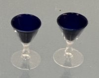 (image for) Cobalt Blue Footed Stemware