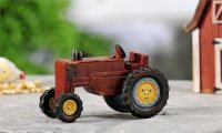 (image for) Mini World Garden Country Red Tractor Decor