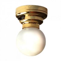 (image for) Gold Ceiling Globe