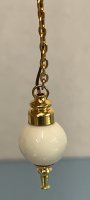 (image for) Hanging Milk Glass Light Pendant