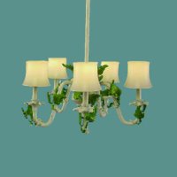 (image for) Five-Arm Leaf Chandelier