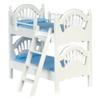 (image for) Spindle Bunk Beds/White