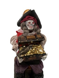 (image for) Peg Legged "Willy" Finds his Treasure