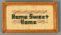 (image for) Home Sweet Home Embroidered Sign