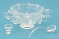 (image for) Punch Bowl Set Minikit, Crystal