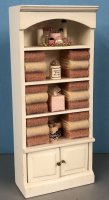 (image for) White Towel and Storage Cabinet