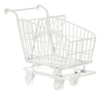 Shopping Cart, White