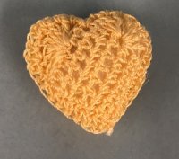 (image for) Yellow Crochet Pillow by Dorothy Stewart