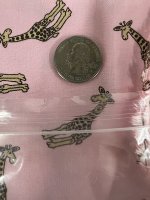 (image for) Pink Giraffe Fabric