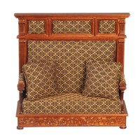 (image for) Tudor Bench/Brown/Walnut
