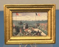 (image for) Monet Print of French Landscape with People