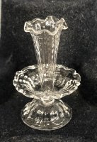 Crystal Epergne by Ferenc Albert