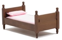 (image for) Single Bed, Walnut