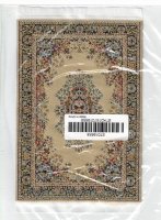 (image for) Woven Turkish rug in beige with other color details