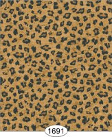 (image for) Animal Print - Leopard 2 Brown - 1691 (3 Sheets of paper)