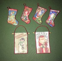 (image for) Christmas Stockings and Banner Kit