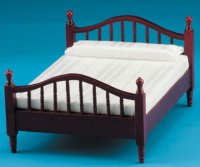 (image for) Double Bed, Mahogany