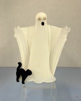 (image for) Ghost and Black Cat for Yard decoration