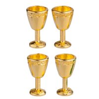 Gold Goblets/ Set of 4