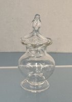 (image for) Glass antique style large Apothecary Jar 2