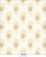 (image for) Camilla Floral - Pink on White - 1510