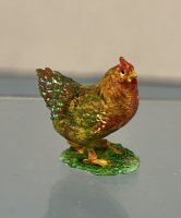 (image for) Rooster Painted by Renee' Marlowe