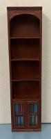 (image for) Bookcase, Mahogany, with Books