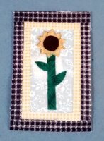 (image for) Sunflower Wall Hanging by Mary Carl Roberts