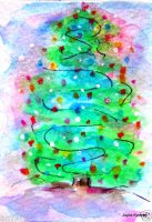 (image for) Magical Christmas Tree Forest Pine Sparkle