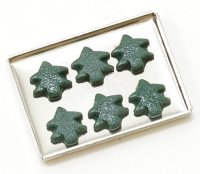 (image for) Christmas Tree Cookies On Sheet