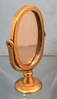 (image for) Gold Self Standing Mirror