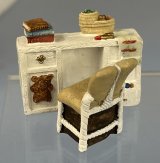 Desk with a chair 1/24" scale