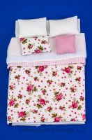 dolls house curtains and bedding