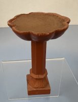 (image for) Terra Cotta Birdbath