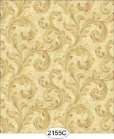 (image for) Wallpaper - Cupcake Scroll - Dark Brown