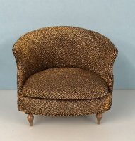 (image for) Ideal Petite Princess Fantasy Doll Furniture SHIMMERY Gold Chair