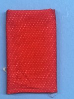 (image for) Red Dotted Cotton