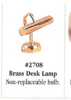 (image for) Brass Desk Lamp