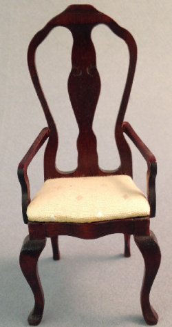 Arm Chair with Beige Cushion