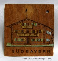 (image for) Wood Plaque "Sudbayern"