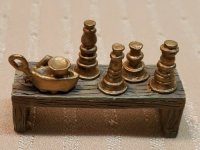 (image for) Concord Miniatures “Our Town” Candle Table