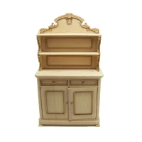 (image for) Miniature Dollhouse Unfinished Sideboard 1/12 Scale