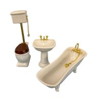 (image for) Old Fashioned Bathroom Set