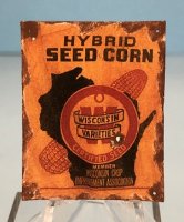Tin Sign Hybrid Seed Corn