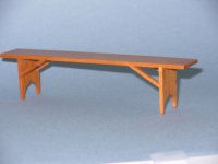 (image for) 6" trestle bench